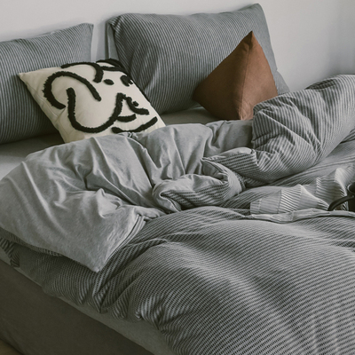 A类全棉提花天竺棉床上四件套