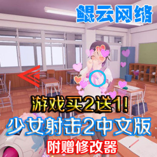 买2送1日本二次元恋爱射击电脑单机游戏 少女射击2中文版 含修改