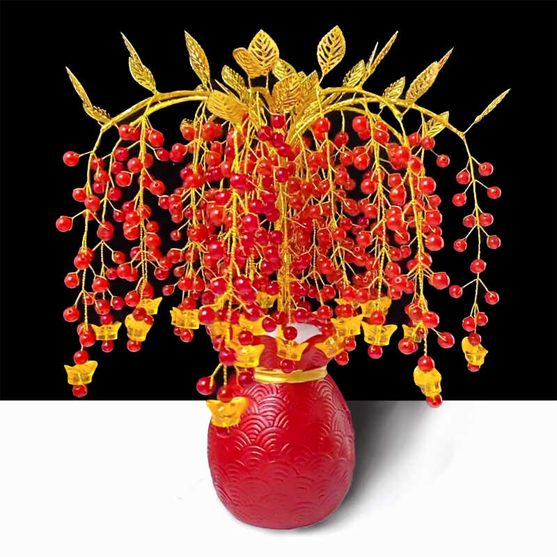 精致版摇钱树手工diy材料制作家居摆件装饰花束摇钱树材料包