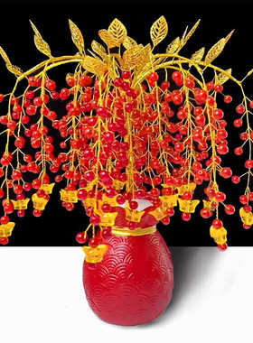 精致版摇钱树手工diy材料制作家居摆件装饰花束摇钱树材料包