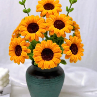 一举夺魁向日葵手工花朵DIY自制加密材料包送朋友闺蜜毕业季