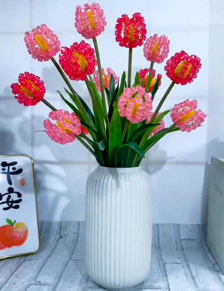 郁金香DIY手工摆件饰品
