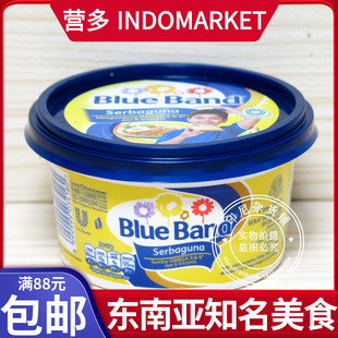 krim250g 多用途植物牛油涂面包margarin 印尼Blue Band蓝带黄油