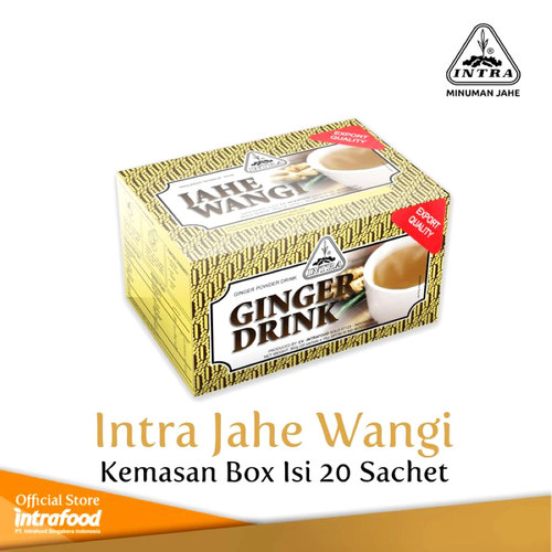 印尼姜母晶姜茶 即冲姜汁饮品姜母茶JAHE WANGI 15gx20包 300g - 封面