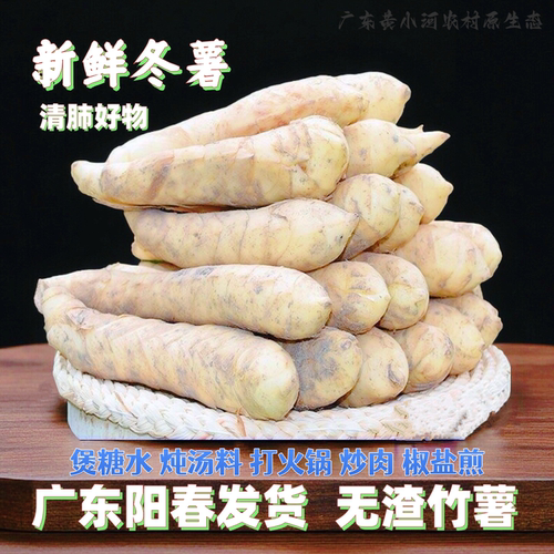 产地批发新鲜竹薯广东特产