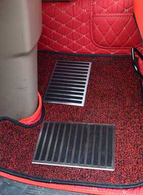 重汽豪瀚n7g全包围脚垫斯太尔d7b豪沃t7ht5g380汕德卡c7h货车脚垫