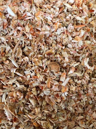 虾壳虾糠虾头虾皮喂鸡鸭鹅鸽子鱼饲料原料补钙海虾烘干提鲜汤底料