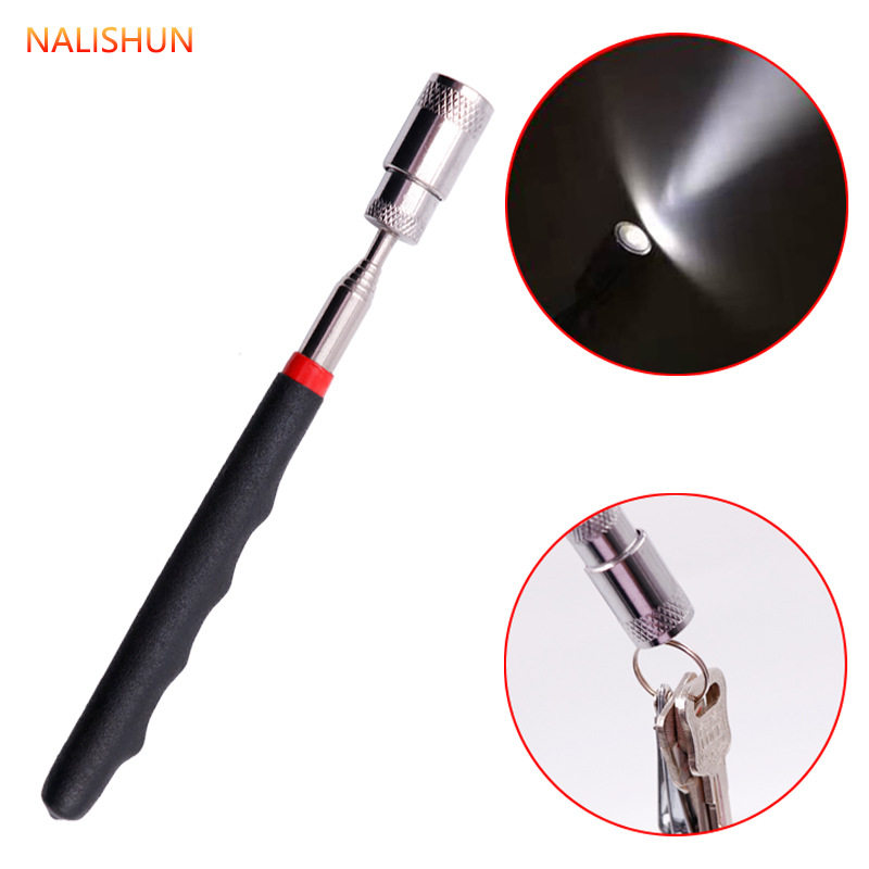 LED吸铁棒伸缩捡拾工具