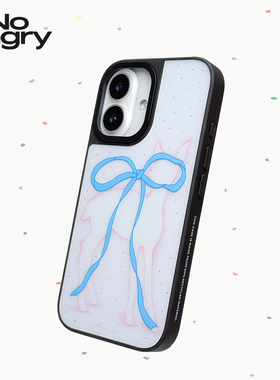 弗气新品《少女的鹿》蝴蝶结苹果17手机壳iphone16promax适用13全包14女16pro保护套ins风粉色蓝色磨砂防摔