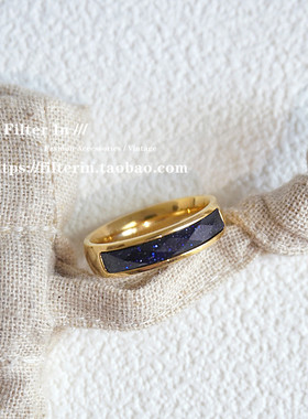 不掉色星空银河神秘风璀璨戒指