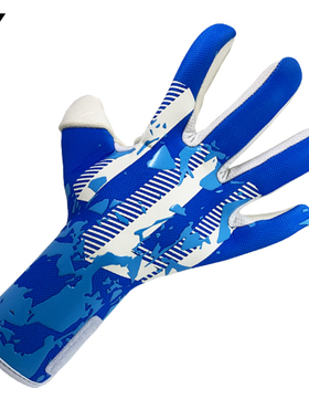 海狼防线DEFEND国门系列专业门将比赛粘性乳胶内缝混剪守门员手套