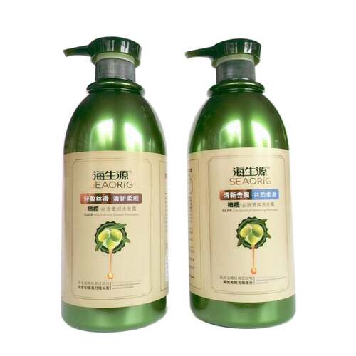 包邮金橄榄修护1000g丝柔洗发水