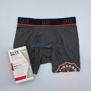 SAXX男士HINETIC中腰平角裤运动内裤防潮速干爽青年抗菌镂空代购