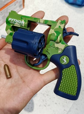 解压左轮玩具枪安全可发射