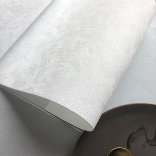 纯白色艺术漆无缝墙布净白布纹颗粒纹水泥纹质感简约素白整屋壁布