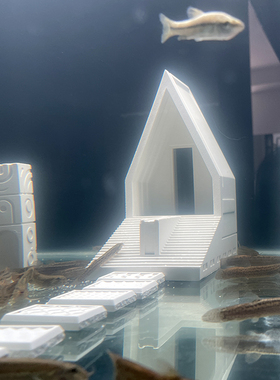 栩元微景观水泥鱼缸造景