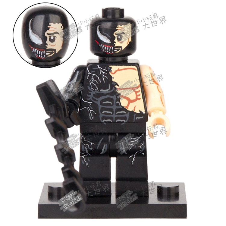 积木联盟毒液拼装玩具