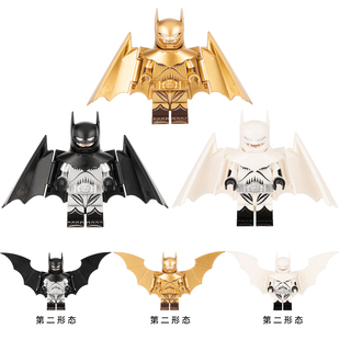 国产正品DC漫画天国降临蝙蝠侠第三方MOC拼装积木人仔玩具LE10-12