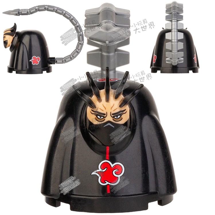 木叶忍者晓组织砂之蝎傀儡绯流琥拼装积木人仔玩具K2111