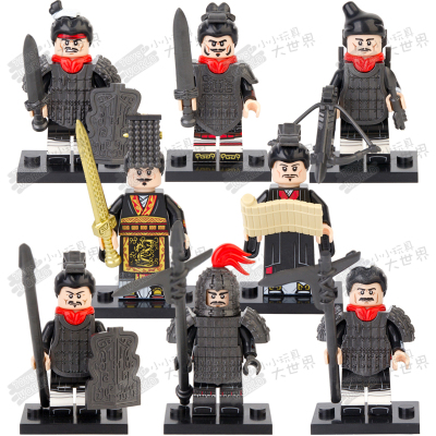 帝国古代士兵拼装玩具人仔