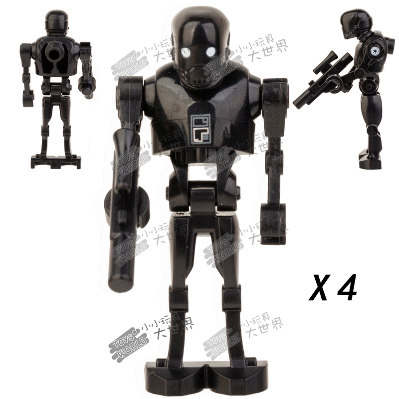 星球大战K2SO机器人积木人仔