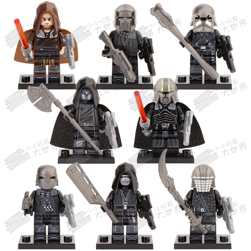 兼容乐高星球大战9凯洛伦骑士团wm6089弑星者moc拼装积木人仔玩具