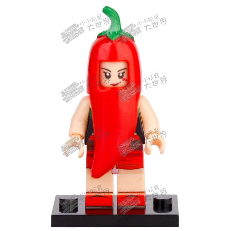 积木蔬菜水果拼装玩具