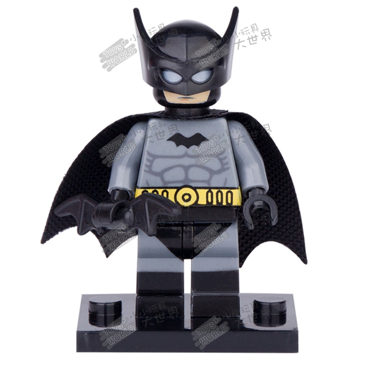 兼容乐高积木人仔DC超级英雄正义联盟PG370蝙蝠侠batman拼装玩具