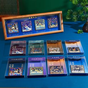 国风文物复刻文创武官三品冰箱贴景区城市冰箱贴旅游热卖旅行纪念