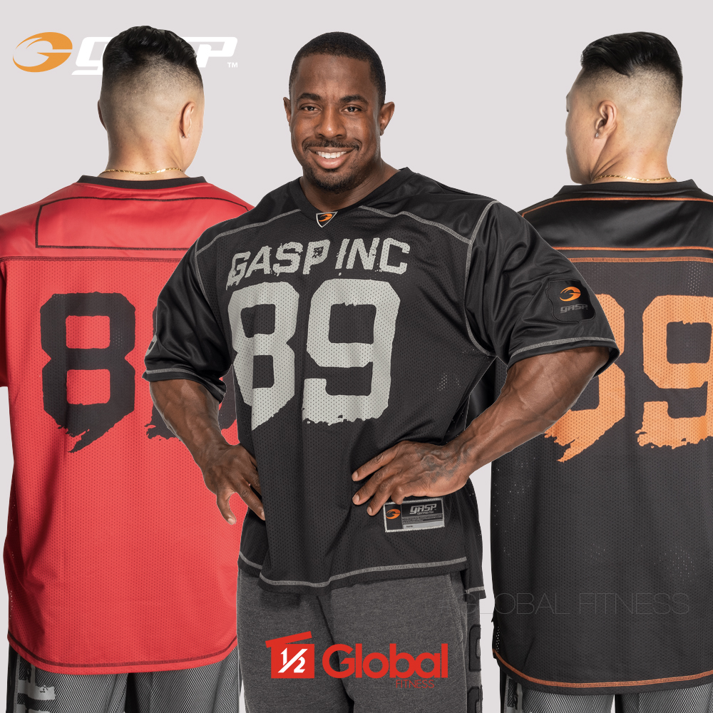 GASP No1 FootBall Tee盖世璞经典宽大橄榄球衫速干肌肉帅气巨大 运动服/休闲服装 运动T恤 原图主图