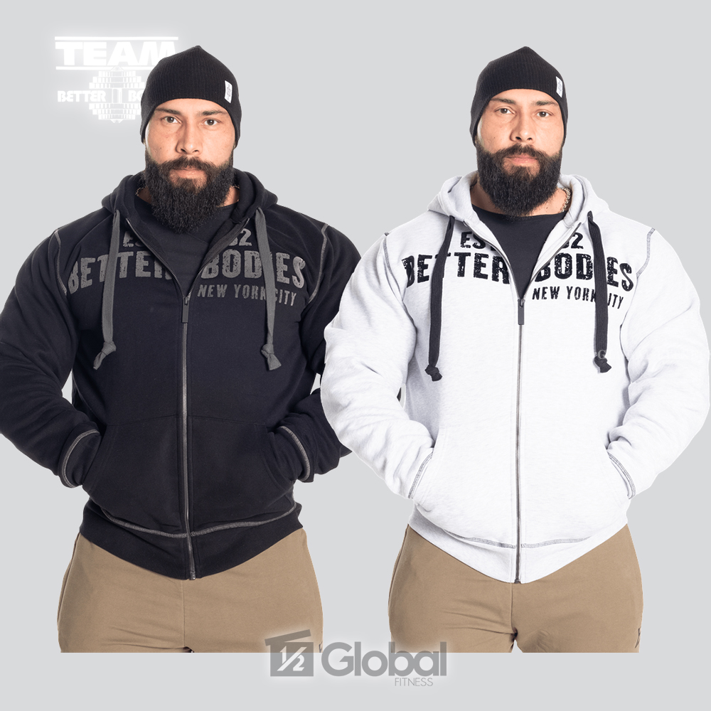 Better Bodies Graphic Hoodie柏德宝经典棉质加绒保暖连帽衫卫衣