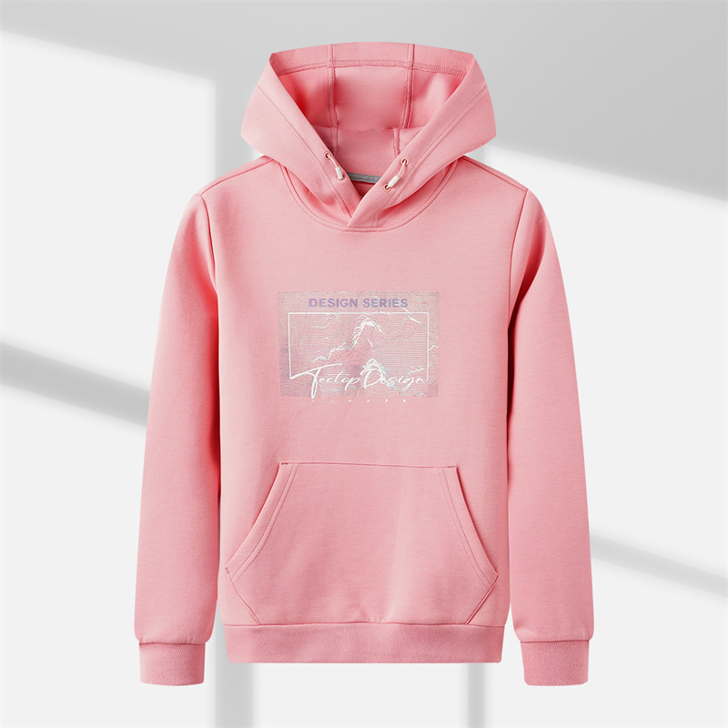 TECTOP探拓新款户外春秋长袖女士款运动外套休闲上衣连帽套头卫衣