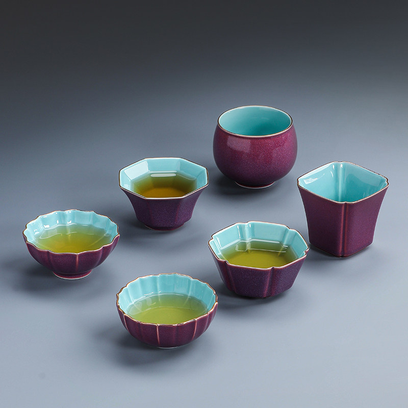 钧窑主人杯茶杯品茗杯喝茶杯子公司活动店铺开业logo礼品定制回礼