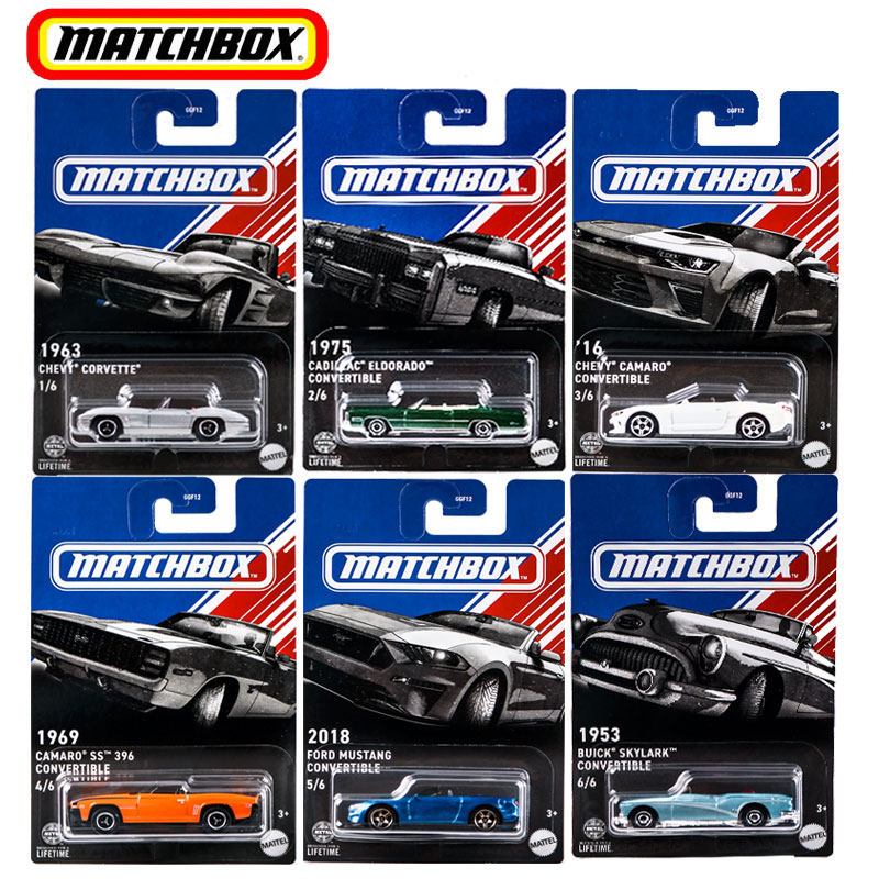 火柴盒美国敞篷车合金车模