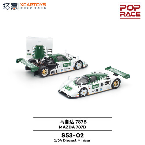 拓意POPRACE1/64合金汽车模型