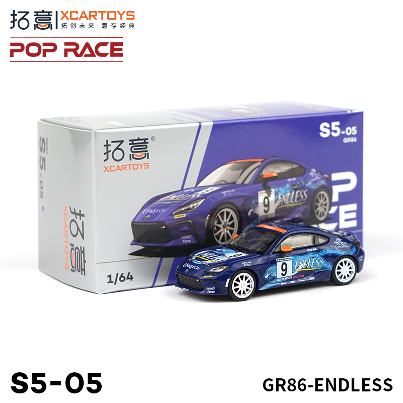 拓意POPRACE1/64合金汽车模型