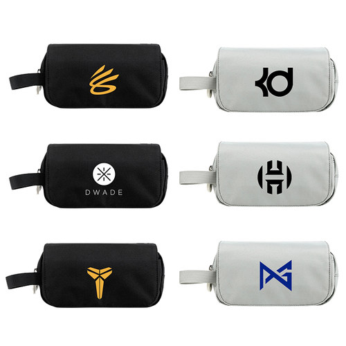 篮球库里科比詹姆斯字母哥哈登杜兰特欧文学生铅笔袋文具盒可定制