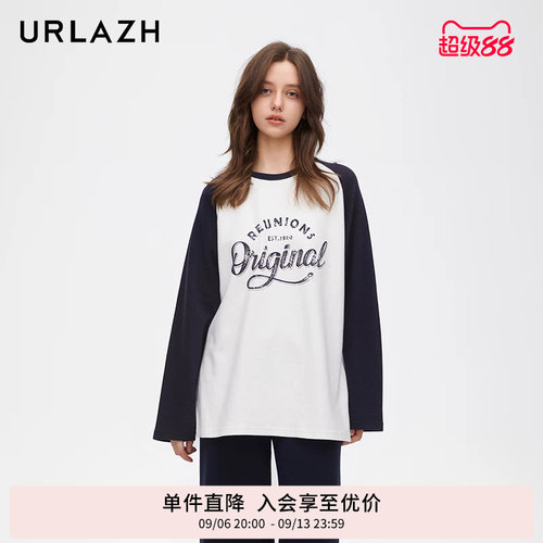 urlazh/有兰复古插件长袖T
