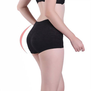 意人婷收腹提臀内裤 女士中腰塑身性感翘臀四角收胃柔软舒适平角裤