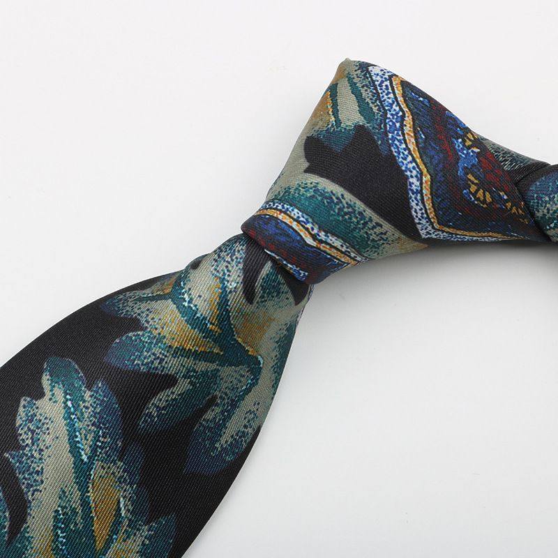 印花领带男士 花纹复古绅士西服衬衫宽9cm丝质柔软长款手打款,服饰配件/皮带/帽子/围巾,领带,淘宝优惠券,粉丝福利购,淘宝优惠卷