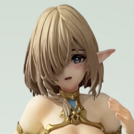 美少女第六村民二次元手办摆件 库库露泳装带泳圈动漫手办模型