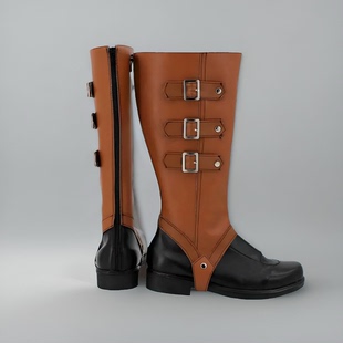 漫迷动漫大逆转裁判 亚双义一真 COS鞋 COSPLAY鞋来图定制