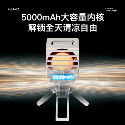 【解暑神器】清凉探照灯风扇