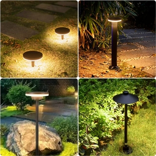 led草坪灯户外接电防水草地灯现代简约花园庭院景观灯装饰园林灯