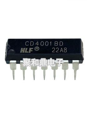 全新原装 CD4001BD CD4001 直插 DIP-14 逻辑-栅极和逆变器