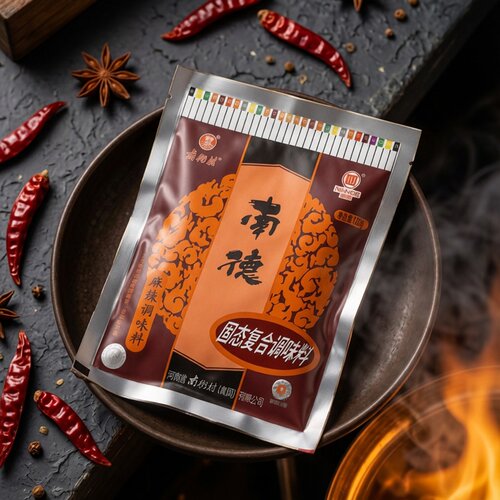 南德调味料120g南街村麻辣珍味煲汤凉拌炒菜麻辣鲜炒粉小吃调味料