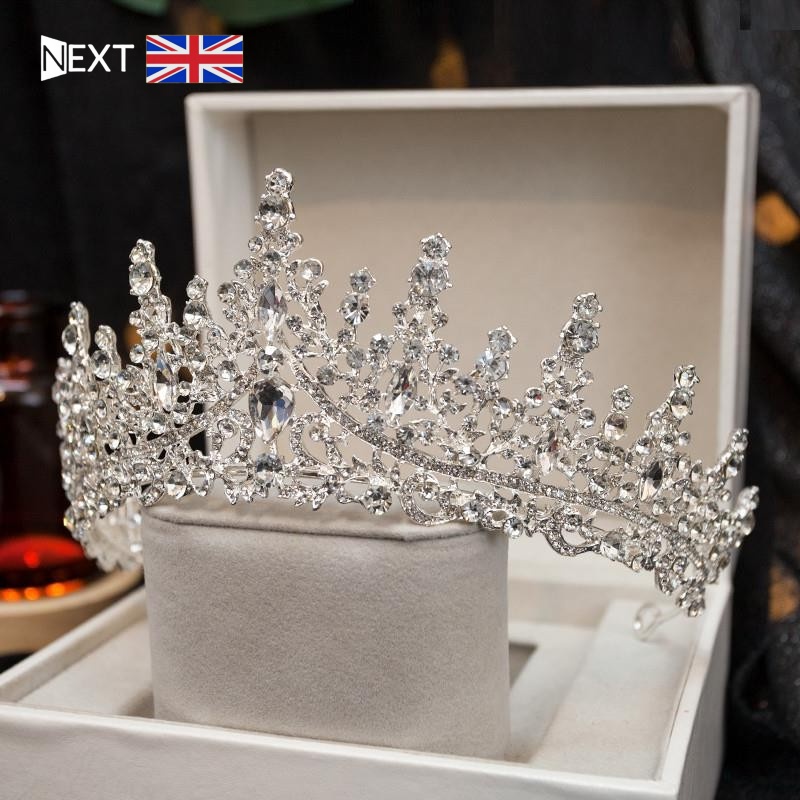 英国Next Rtrx 儿童高端皇冠头饰公主女童王冠演出主持人礼服发箍