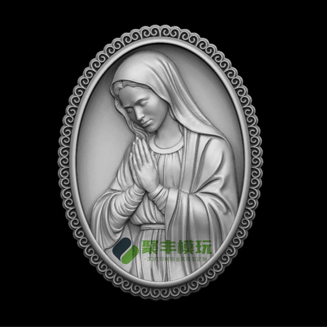 西方人物STL文件3D模型首饰三维图纸STL数据机雕刻CNC