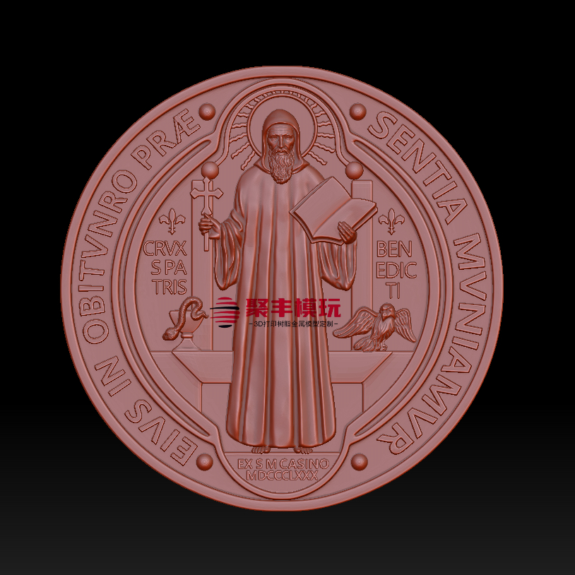 浅浮雕西方人物STL文件3D模型首饰三维图纸STL数据打印机雕CNCk32