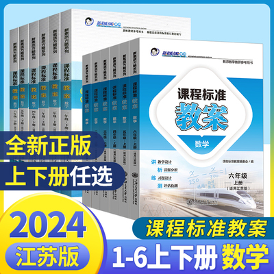 2024课程标准教案数学江苏版